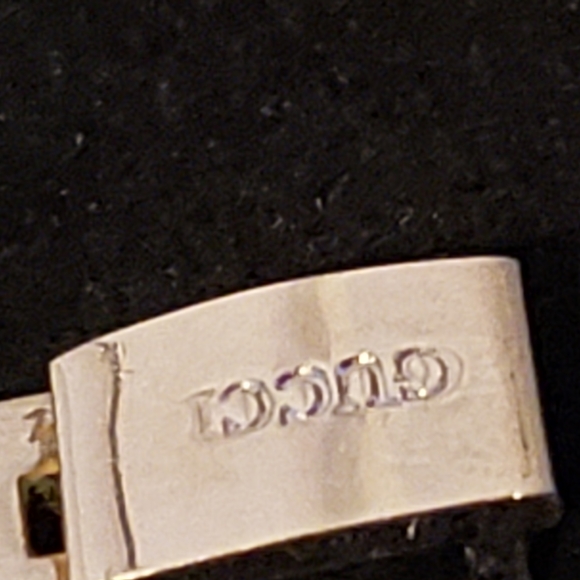 Gucci Silver and Black Watch main image 7